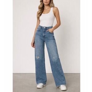 Citizens Of Humanity Ayla Baggy Distressed Jeans in Solano